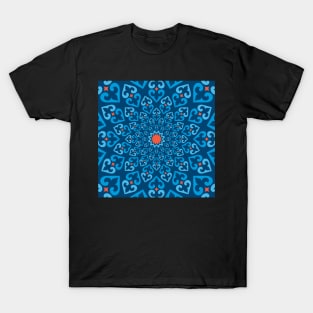 Traditiona geometric infinite pattern T-Shirt